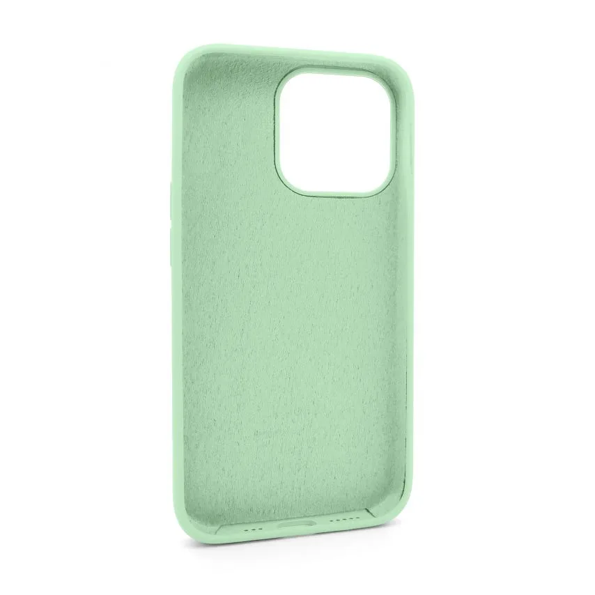 Чохол Silicone Case для Apple iPhone 13 Pro силіконовий зелений