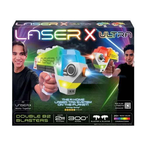 Игровой набор для лазерных боев Laser X для двух игроков