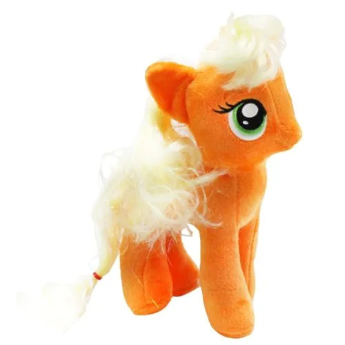 М'яка іграшка My Little Pony оранжева з гребінцем 14х19х7 см