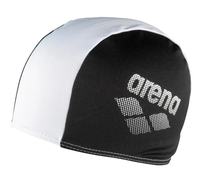 Шапка для плавання Arena поліестер OSFM чорна біла