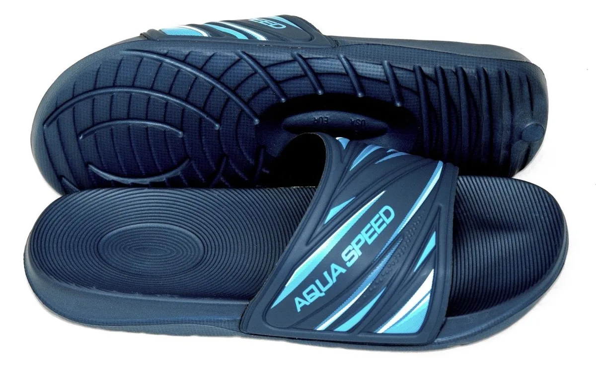 Шльопанці AQUA SPEED EVA 44 синій блакитний