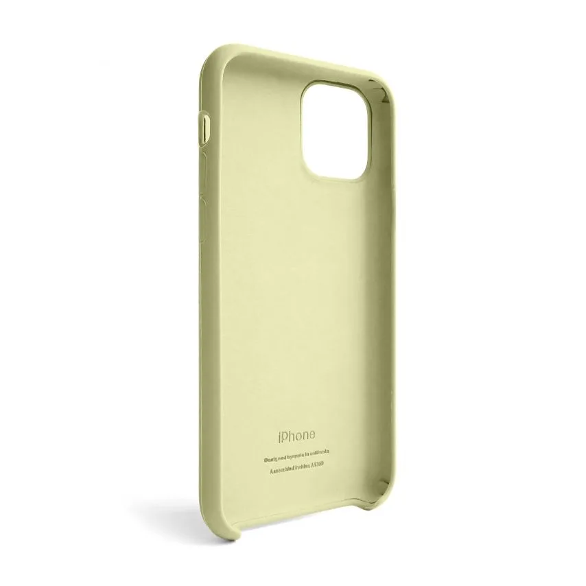 Чохол Silicone для Apple iPhone 11 жовтий