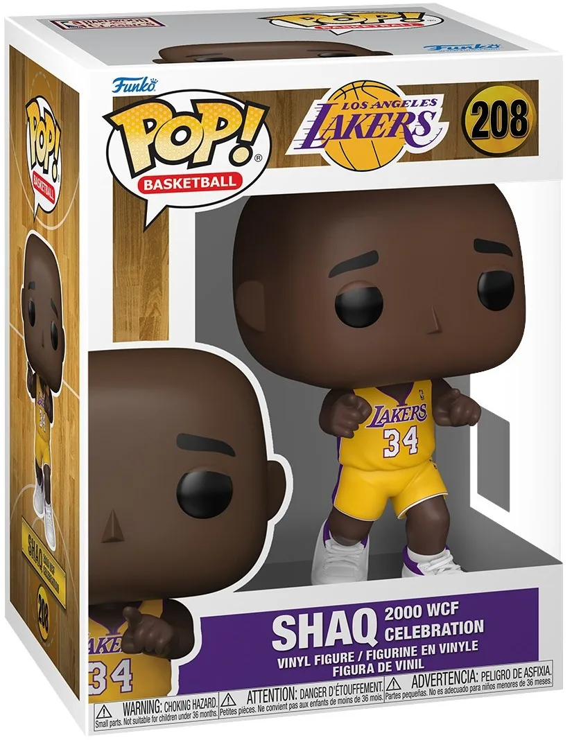 Фигурка Funko POP NBA: Lakers - Шакил О'Нил (00 WCF Celebration)