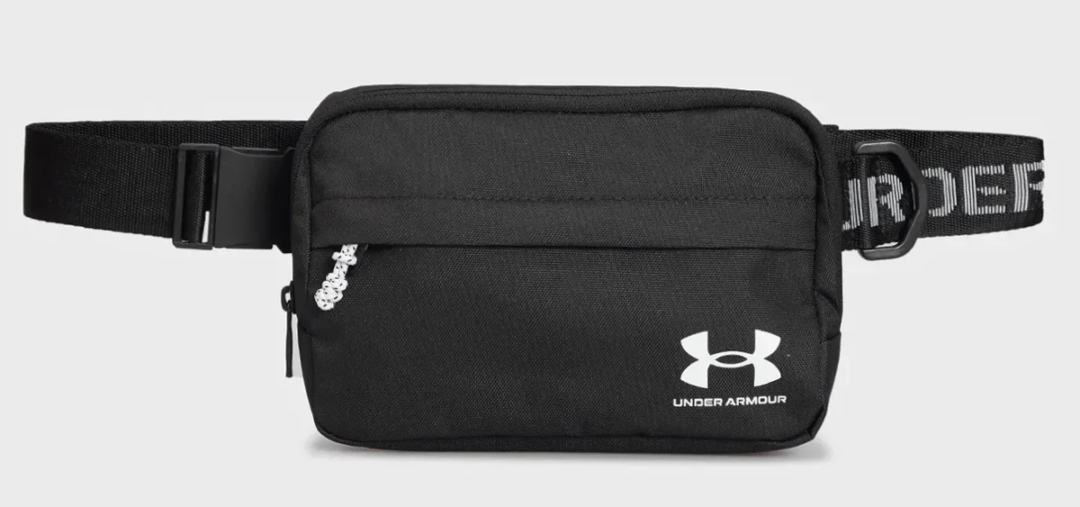 Сумка на пояс Under Armour 100% поліестер 20х13х5 см чорна