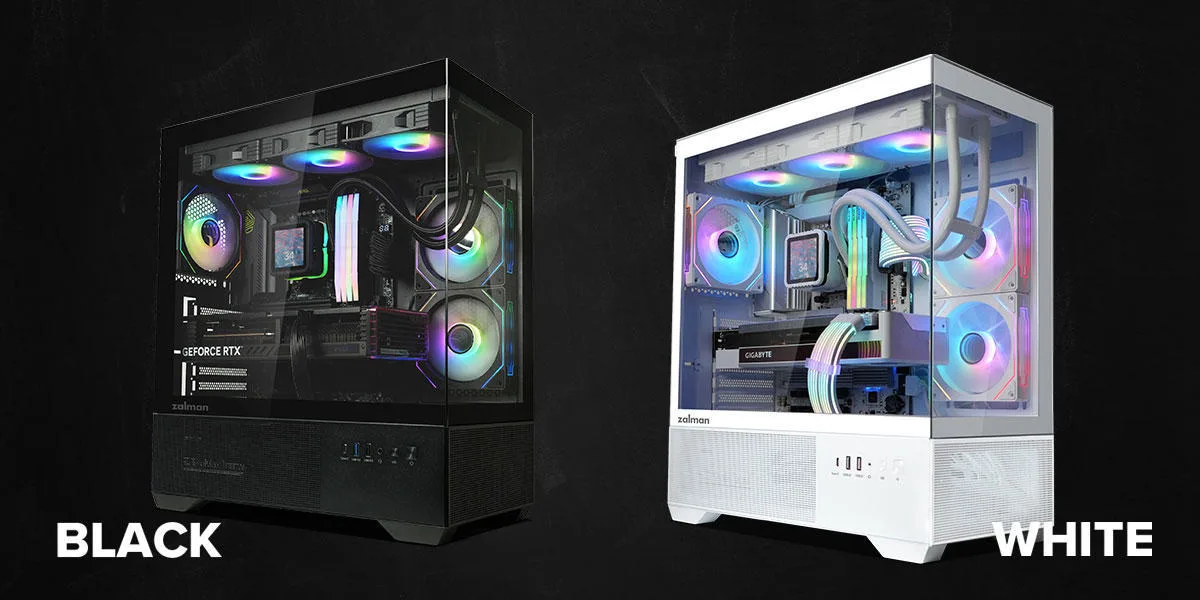 Корпус Zalman Chronix V2 без БЖ, 1xUSB3.0, 1xUSB2.0, 1x Type C, 2x120мм ARGB Reverse,  4x120мм ARGB, VGA 410мм, LCS ready, TG Side/Front Panel, ATX, чорний