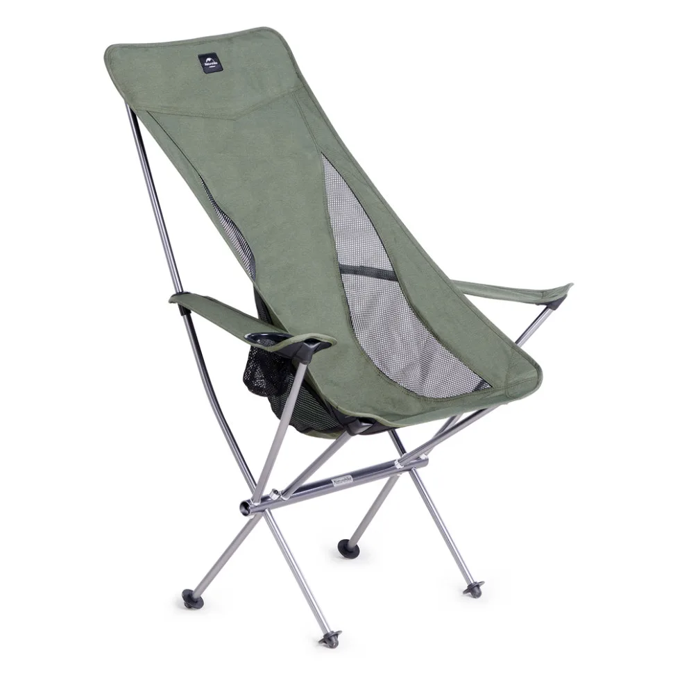 Складане крісло Naturehike Оксфорд 600D 47х36,5х98,5 см Зелений