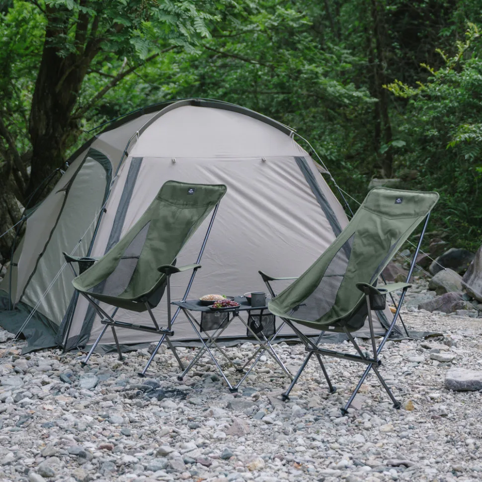 Складане крісло Naturehike Оксфорд 600D 47х36,5х98,5 см Зелений