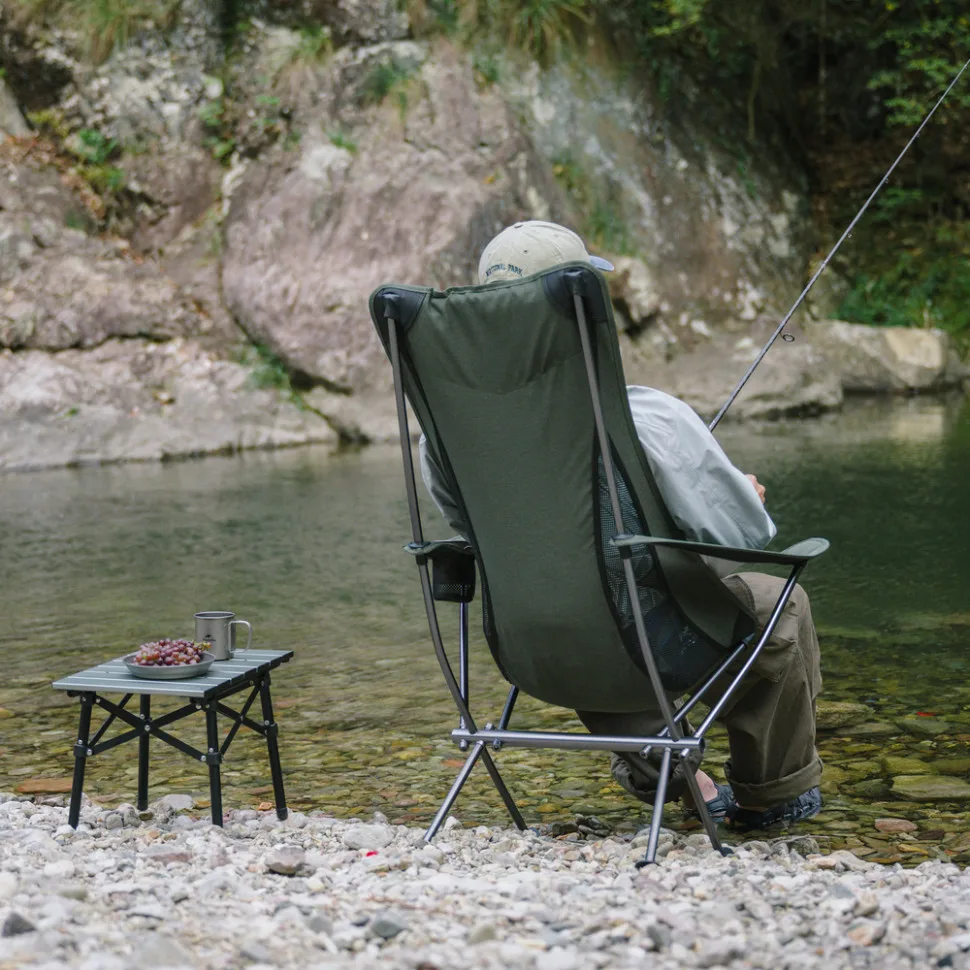 Складане крісло Naturehike Оксфорд 600D 47х36,5х98,5 см Зелений