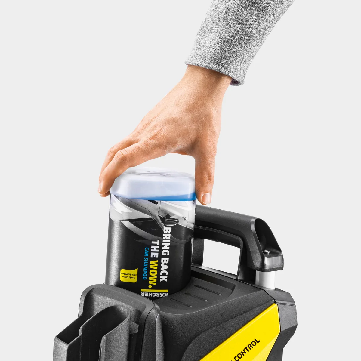Високонапірна мийка Karcher K 5 Power Control Flex 2100Вт, 20-145бар, 500л/год, шланг 10м, вага 12.2кг.