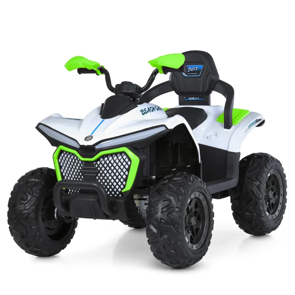 Дитячий квадроцикл Bambi Racer екокожа 12V10AH червоний