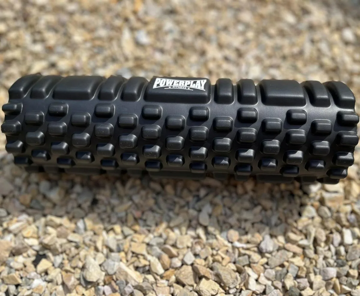 Масажний ролик Active Point EVA 30x10 см Чорний