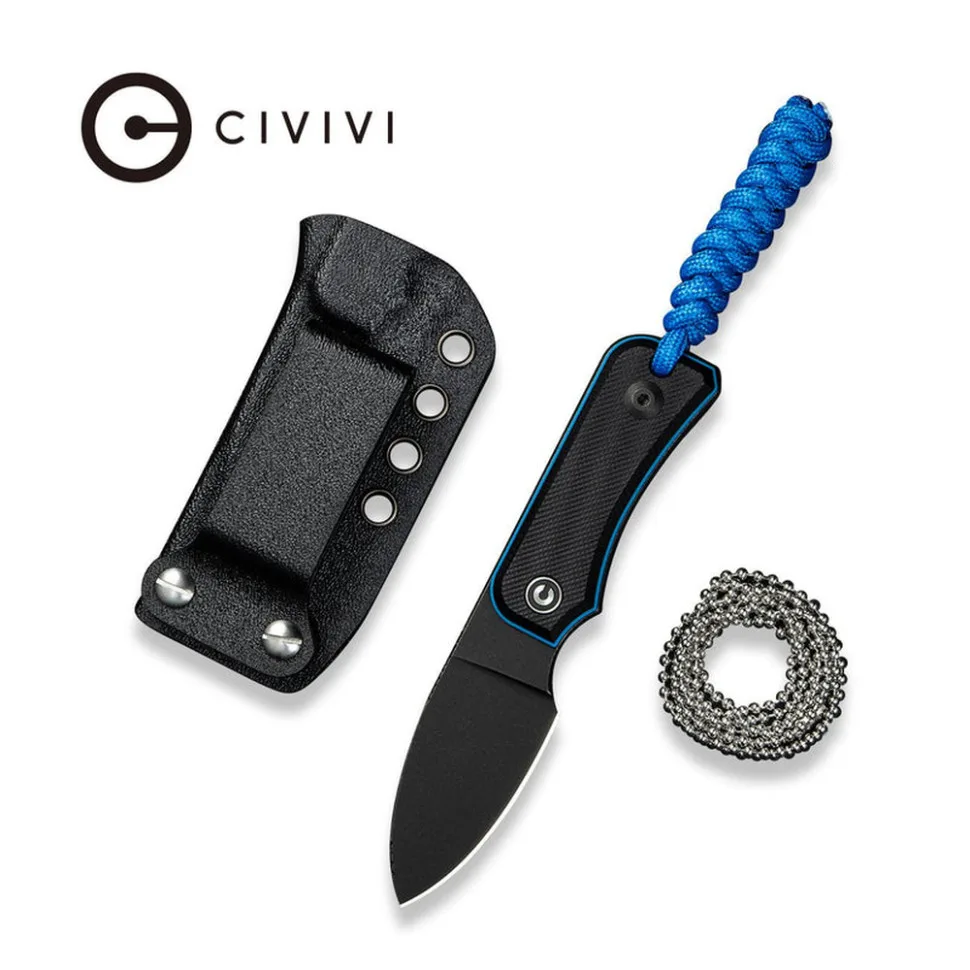 Ніж фіксований Civivi Nitro-V 60,6 мм G10 чорний
