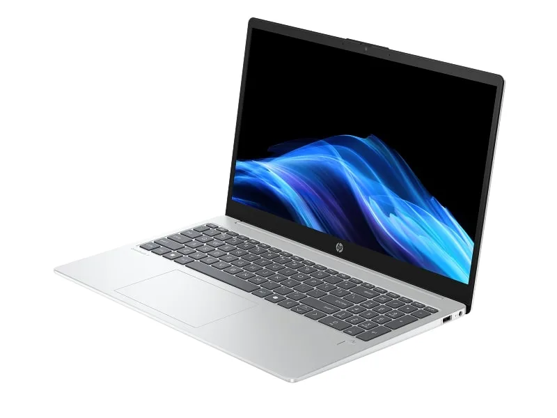 Ноутбук HP OmniBook 3 15-fn0000ua 15.6" FHD IPS AG, AMD AI 7 350, 32GB, F1TB, UMA, Win11, сріблястий