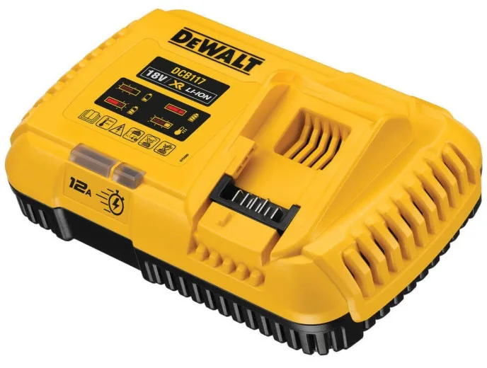Зарядний блок DeWalt 18В/54В 12A вагою 1 кг.