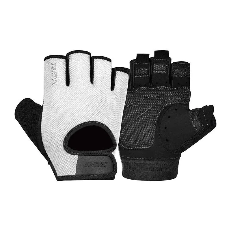 Рукавички для фітнесу RDX Inc Нейлон S Білий