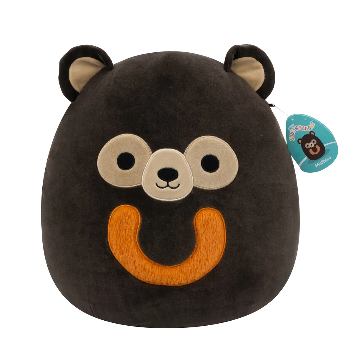 М'яка іграшка Squishmallows поліестер 30 см бурий ведмідь