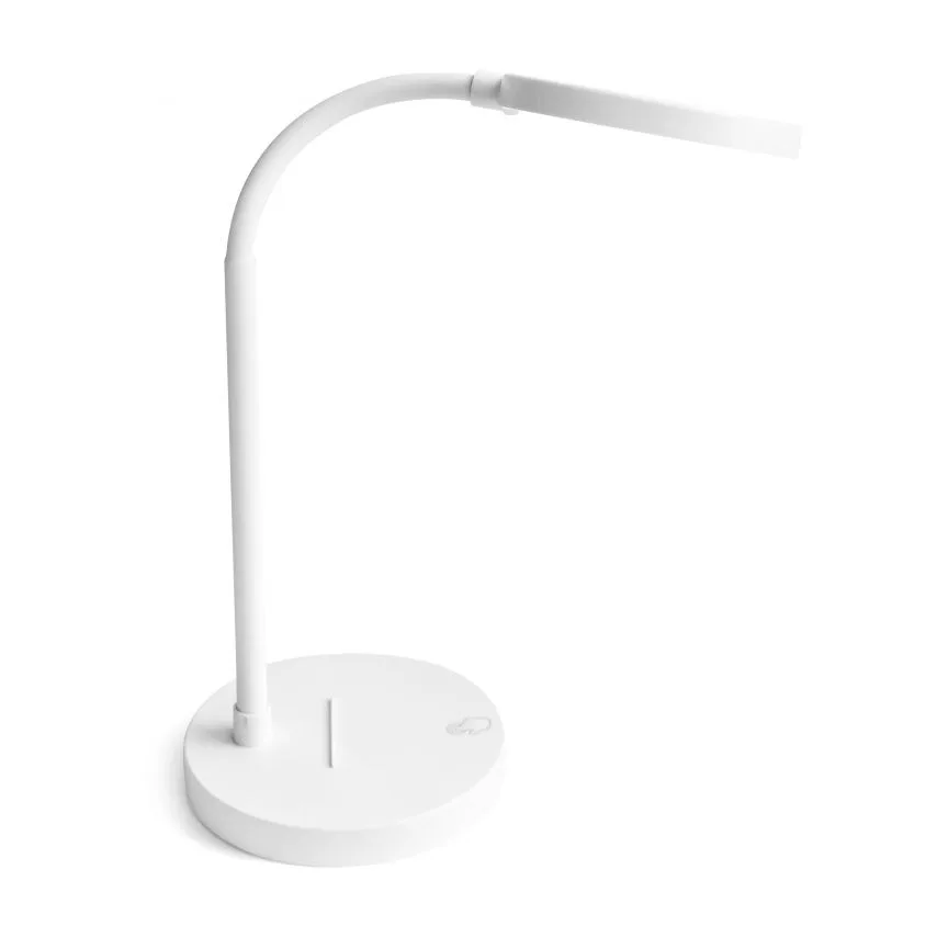 Настільна LED лампа пластикова 1200mAh 4000K біла