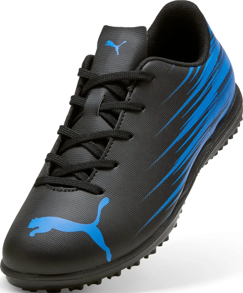 Сороконіжки Puma синтетичні 38 чорні сині для футболу