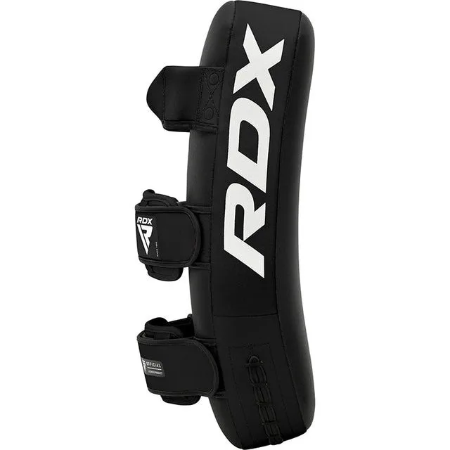 Пады для тайского бокса RDX кожа Maya Hide 37х19х8 см черные.