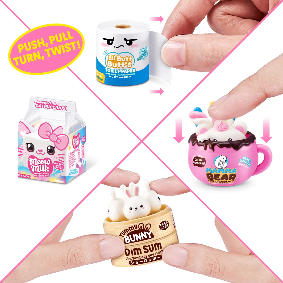 Игровой набор Zuru Mini Brands Kawaii Фигурки-сюрпризы Пластик Универсальный От 3 лет