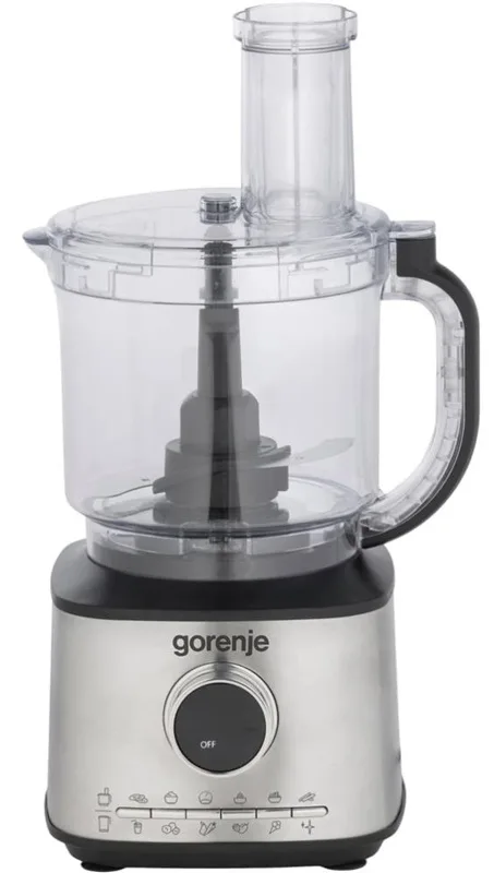 Кухонний комбайн Gorenje 1500 Вт нержавіюча сталь 21х32,5х28 см чорний