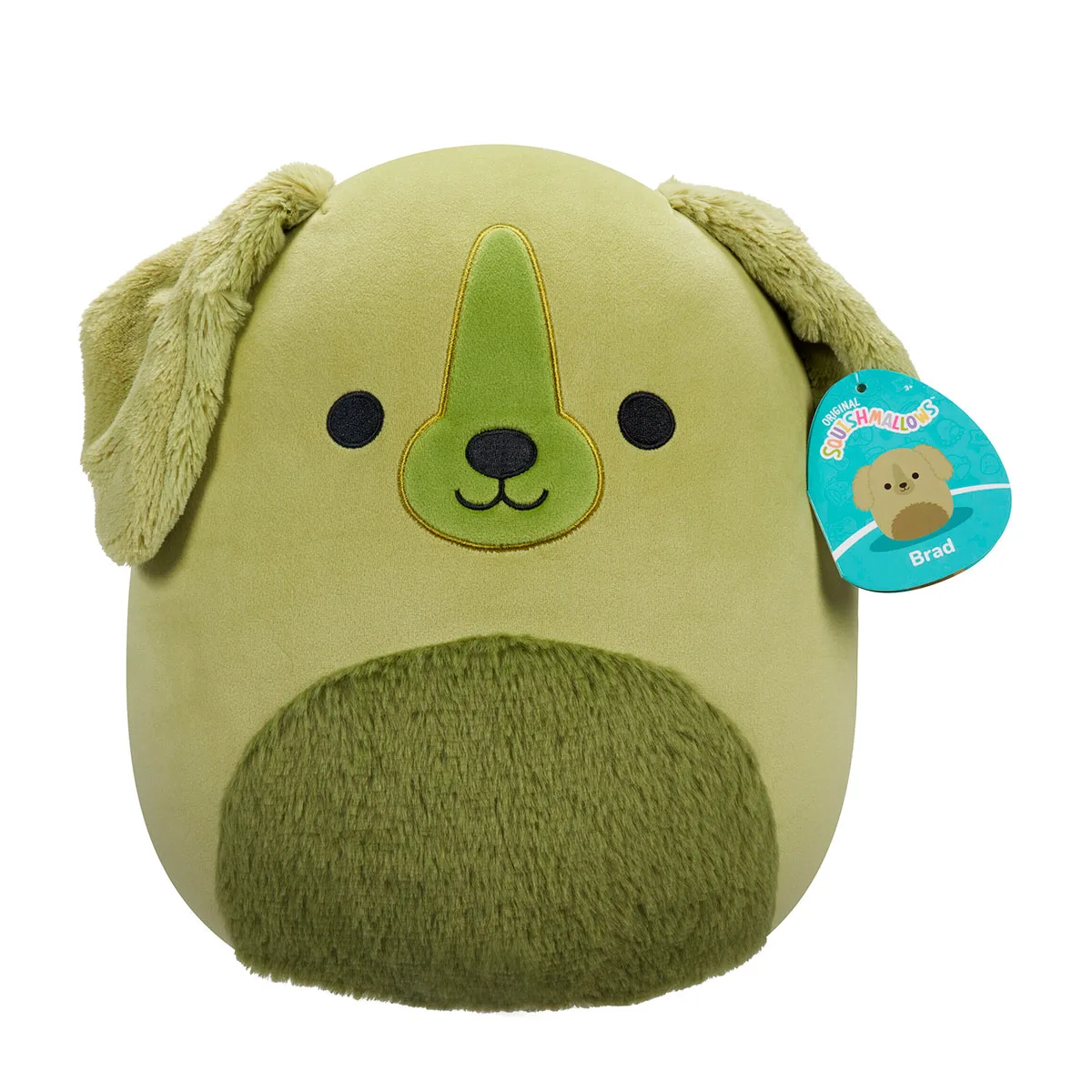 М'яка іграшка Squishmallows поліестер 30 см Ретривер Бред