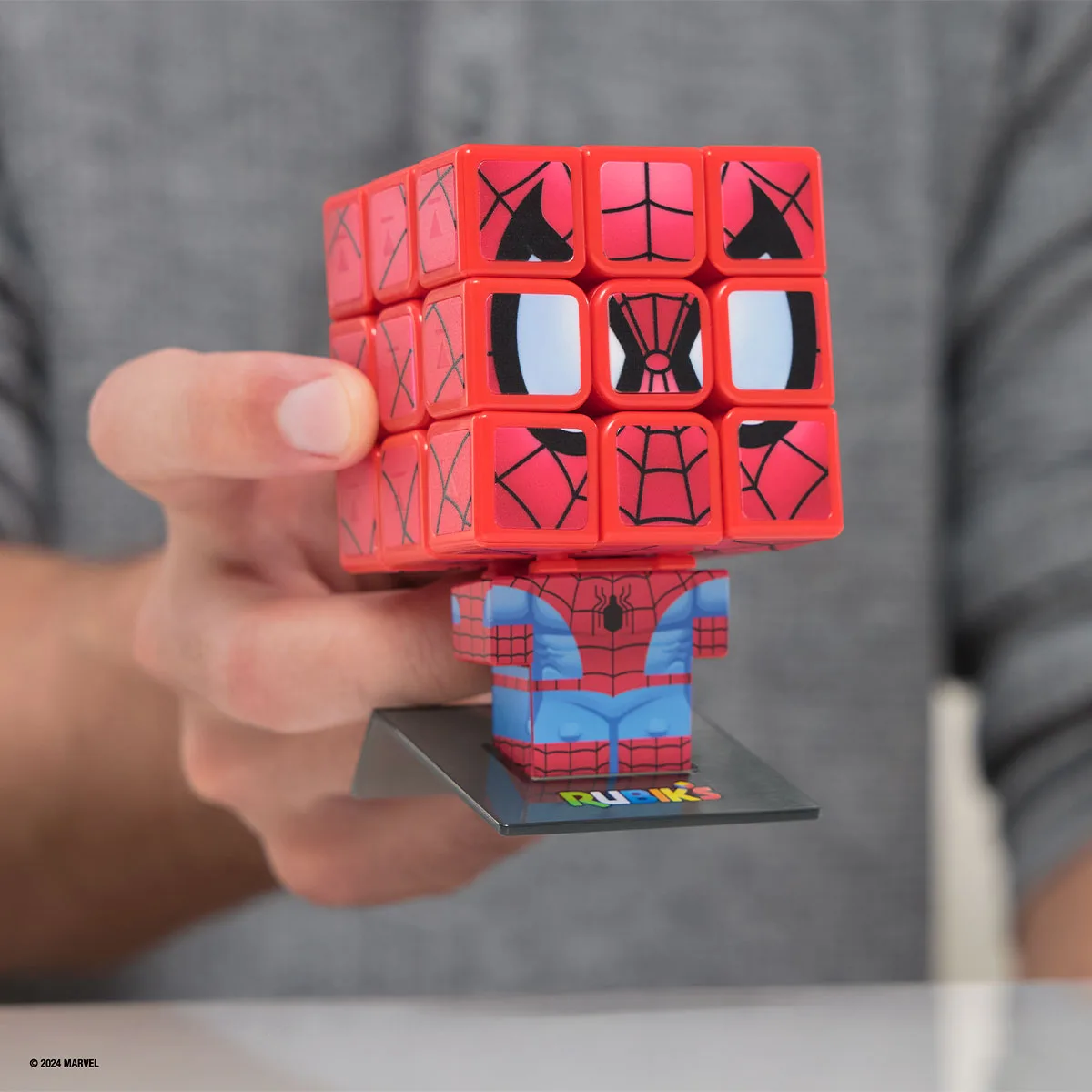 Головоломка Rubik's полімер 6,3х6,3х9,9 см Людина-Павук