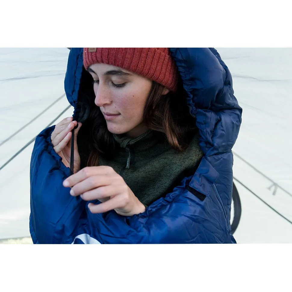 Спальный мешок Naturehike полиэстер 205х75 см темно-синий