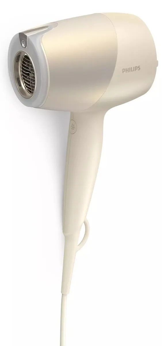 Фен Philips 9000 Series SenseIQ, 1800Вт, 3 режима, диффузор, ионизация, холодный обдув, турбо-режим, золотистый