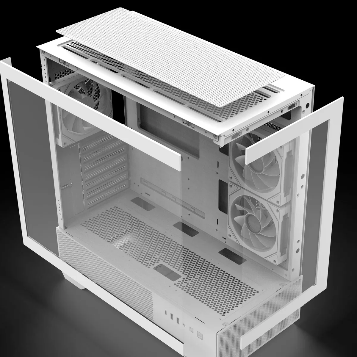 Корпус Zalman Chronix V2 без БЖ, 1xUSB3.0, 1xUSB2.0, 1x Type C, 2x120мм ARGB Reverse,  4x120мм ARGB, VGA 410мм, LCS ready, TG Side/Front Panel, ATX, білий