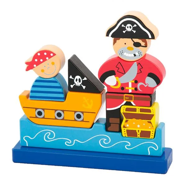 Магнітний вертикальний пазл Viga Toys дерев'яний 26х26 см різнокольоровий