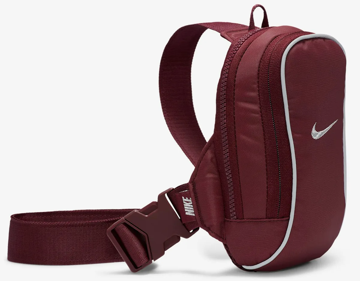 Сумка через плече Nike Нейлон 20.5х12.5х5 см Бордовий Унісекс