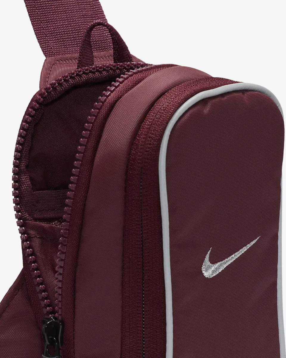 Сумка через плече Nike Нейлон 20.5х12.5х5 см Бордовий Унісекс