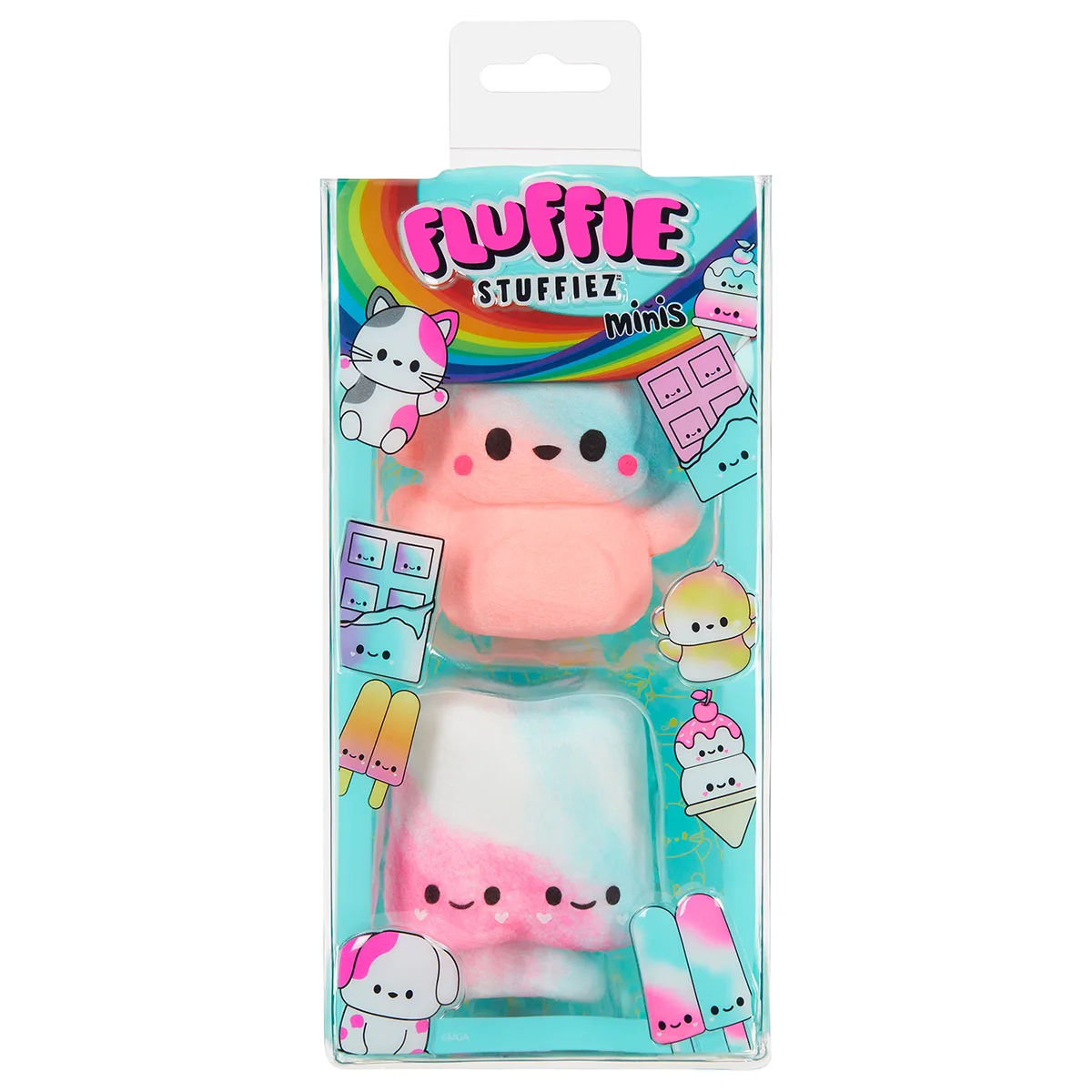 М’яка іграшка-антистрес Fluffie Stuffiez комбіновані матеріали 20х30,3х30,5 см різнокольорові