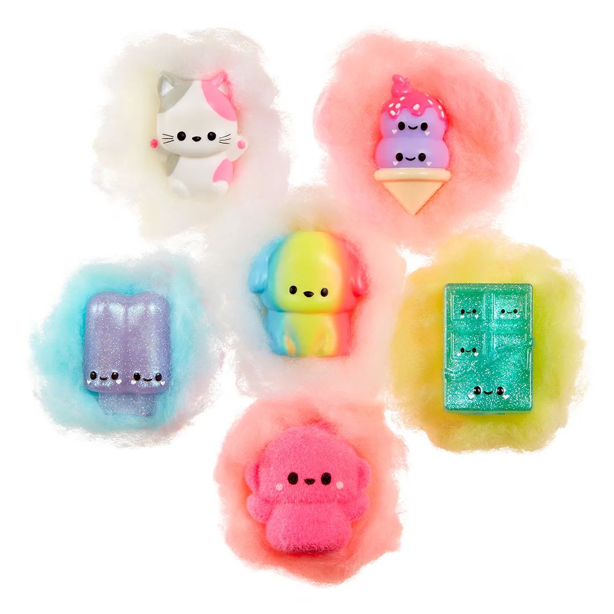М’яка іграшка-антистрес Fluffie Stuffiez комбіновані матеріали 20х30,3х30,5 см різнокольорові