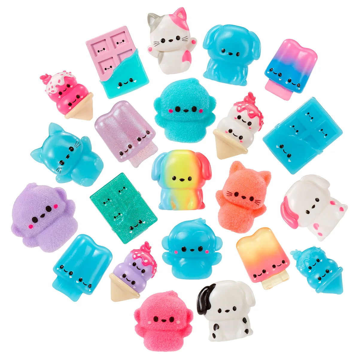 М’яка іграшка-антистрес Fluffie Stuffiez комбіновані матеріали 20х30,3х30,5 см різнокольорові