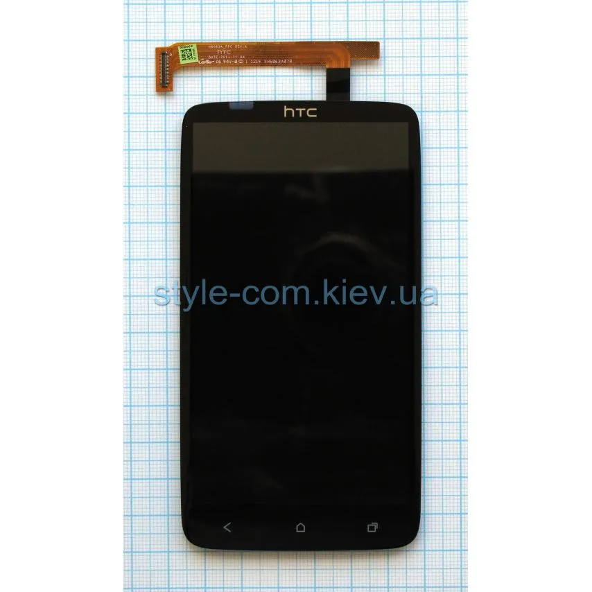 Дисплей HTC LCD 4,7 дюйма TFT чорний з сенсорним екраном High Quality