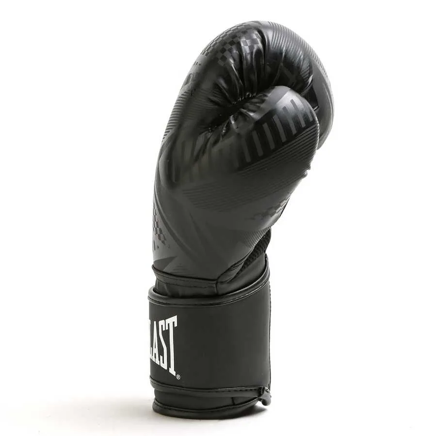 Боксерські рукавиці Everlast поліуретан 16 унцій чорні унісекс