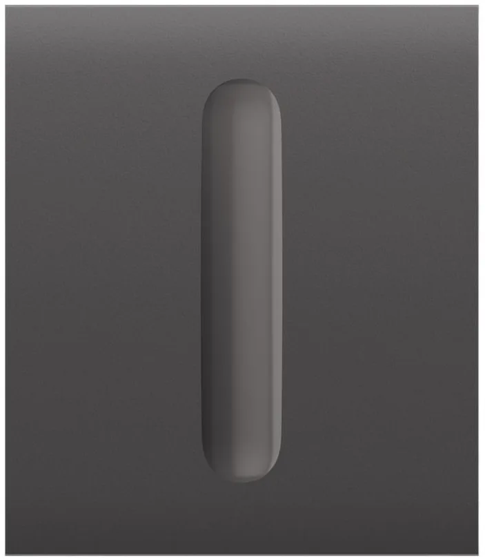 Кнопка центральна для одноклавішного вимикача димера Ajax CenterButton Dimmer 1-gang 2-way for LightSwitch, Jeweler, бездротовий, grey