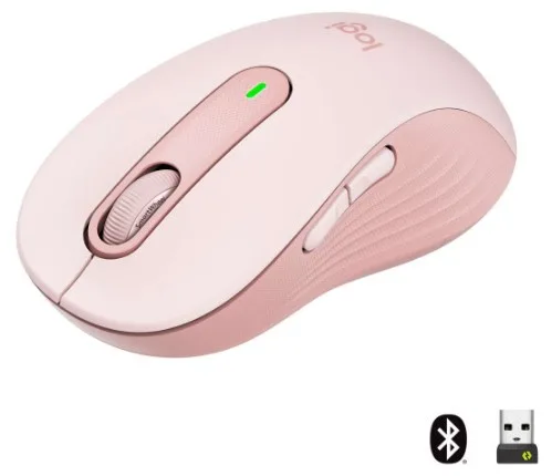 Бездротова миша Logitech оптична середня 160 г рожевий