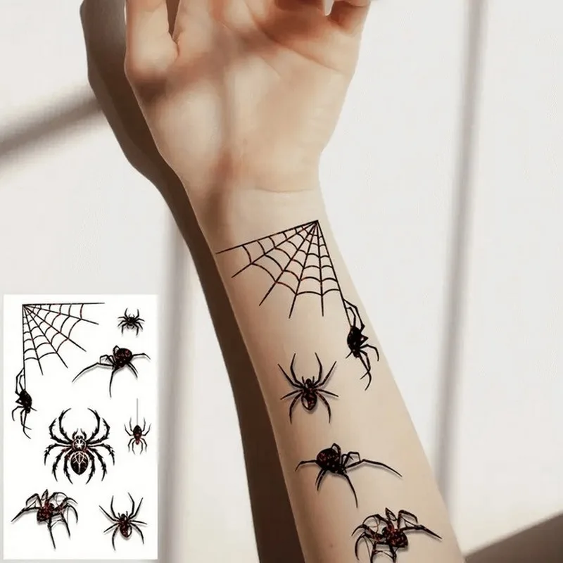 Набір Fresh Tattoo чорні тимчасові тату 9,5х5,5 см 30 шт