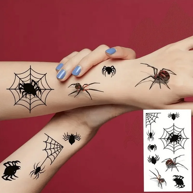 Набір Fresh Tattoo чорні тимчасові тату 9,5х5,5 см 30 шт