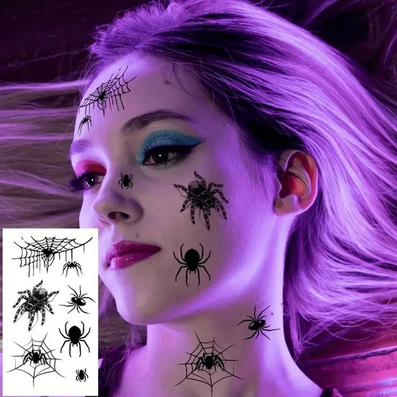 Набір Fresh Tattoo чорні тимчасові тату 9,5х5,5 см 30 шт