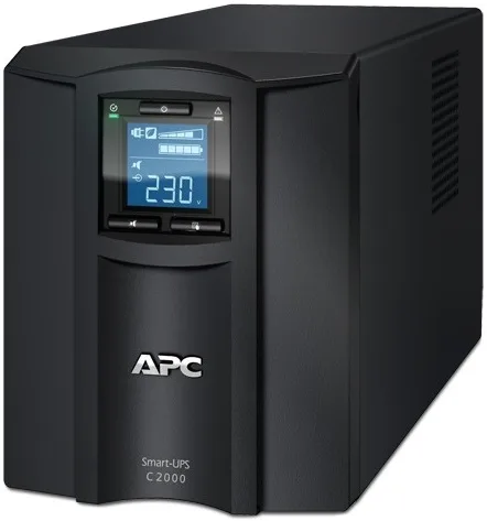 Джерело безперебійного живлення APC Smart-UPS C 2000VA/1600W, LCD, USB, 6xC13, 1xC19