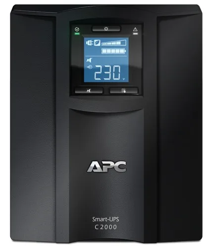 Джерело безперебійного живлення APC Smart-UPS C 2000VA/1600W, LCD, USB, 6xC13, 1xC19