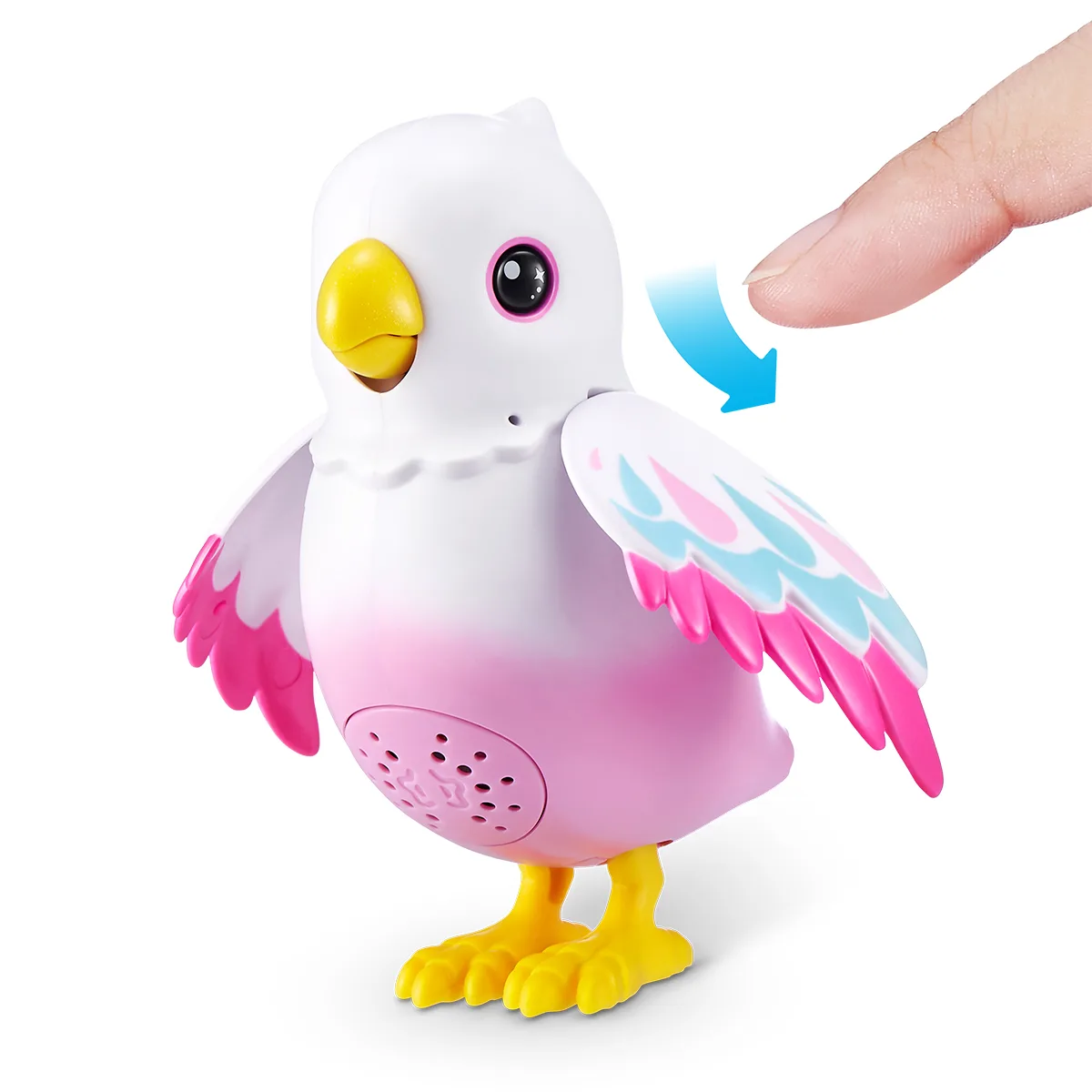 Интерактивный игровой набор Pets & Robo Alive полимер 19,9х20х35,9 см Волшебная птичка Полли