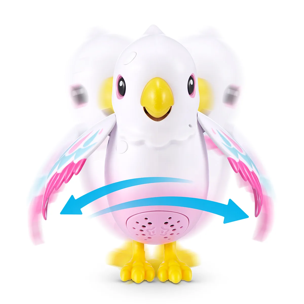 Интерактивный игровой набор Pets & Robo Alive полимер 19,9х20х35,9 см Волшебная птичка Полли