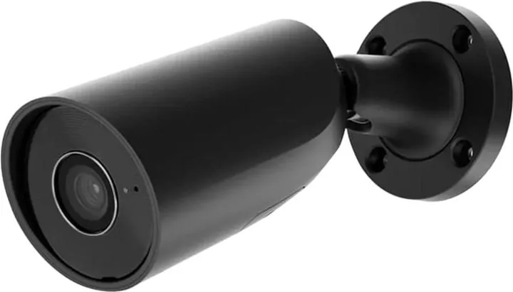 IP-камера проводная Ajax BulletCam, 8 МП, 4 мм, Poe, True WDR, IP 65, ИК 35 м, аудио, угол обзора 75° до 85°, уличная, черная.