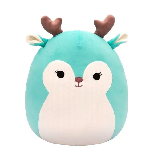 М'яка іграшка Squishmallows Олень Лопсанг 30 см іграшка для дітей.