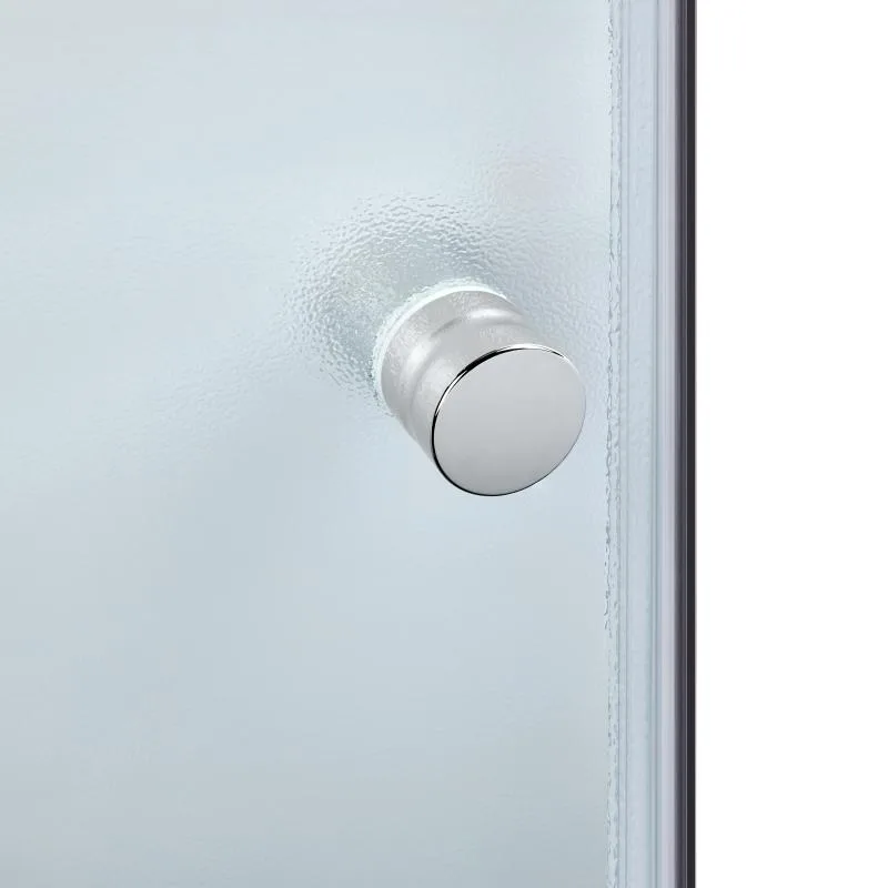 Душевая кабина полукруглая Latwa SC80x80 4 мм матовое стекло 80x80 см сатин